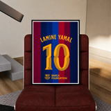 Football Shirt — Lamine Yamal